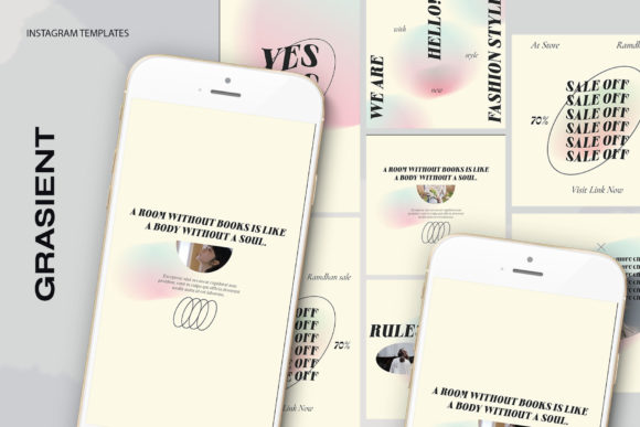 Grasient Instagram Templates: A Comprehensive Guide to Designing Stunning Social Media Content