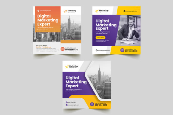 Marketing Social Media Banner Template