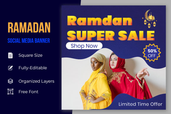 Maximizing the Impact of Ramadan Festival Celebration Sale Banner for Digital and Physical Marketing