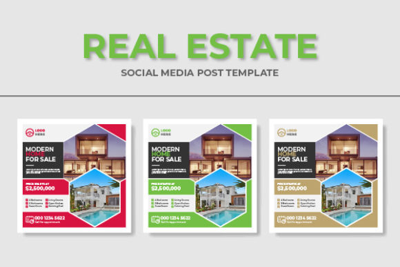 Modern Real Estate Social Media Post: A Professional Tool for Effective Digital Marketing