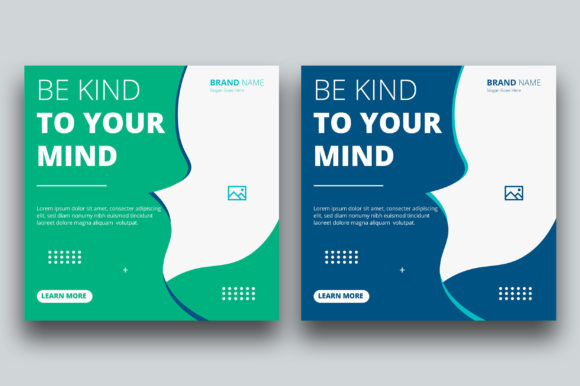 Social Media Post for Mental Health: Engage Your Audience with Professional Design