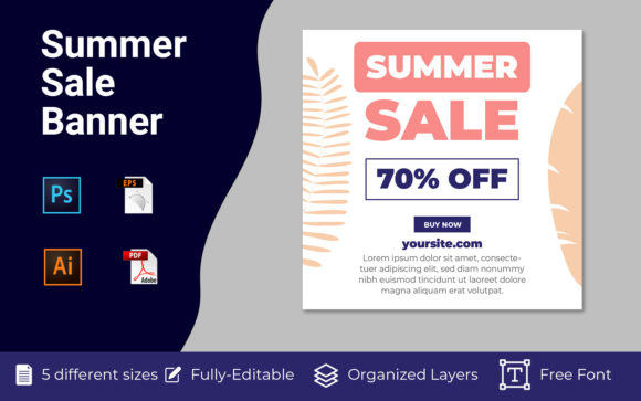 Summer Sale Vector Design: A Versatile Tool for Modern Marketing